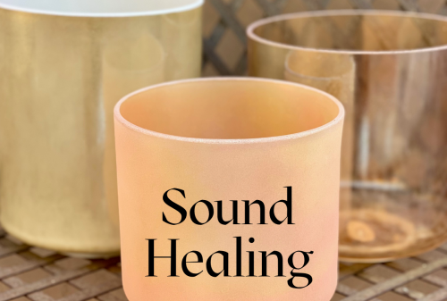 Sound Healing with Crystal Singing Bowls