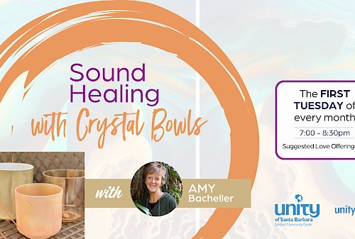 Sound Healing with Crystal Singing Bowls Image